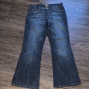 NWOT 7 For All Mankind Sz 29 A-Pocket USA Jeans